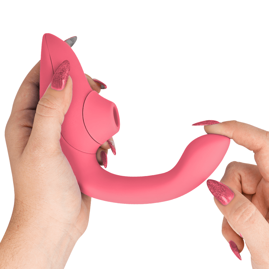 WOMANIZER - BLEND ESTIMULADOR VIBRADOR RABBIT ROSA - OMerotics