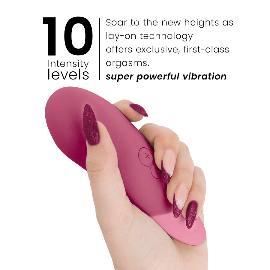 WOMANIZER - VIBE VIBRADOR LAY-ON SILENCIOSO ROSA OSCURO - OMerotics