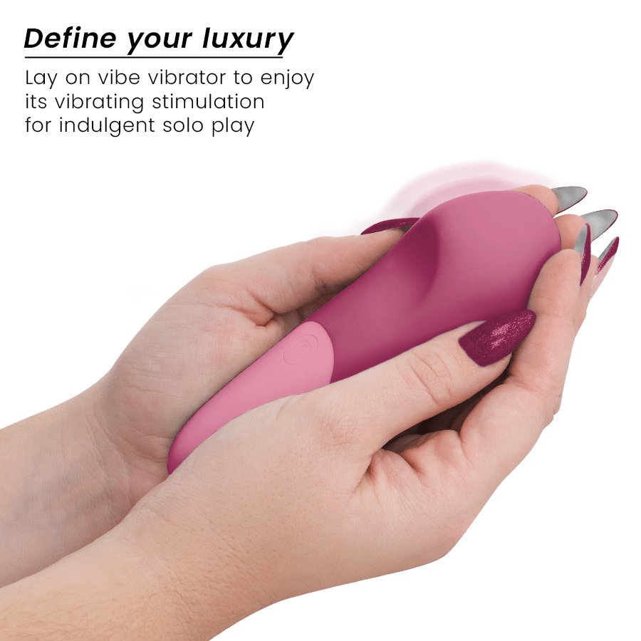 WOMANIZER - VIBE VIBRADOR LAY-ON SILENCIOSO ROSA OSCURO - OMerotics