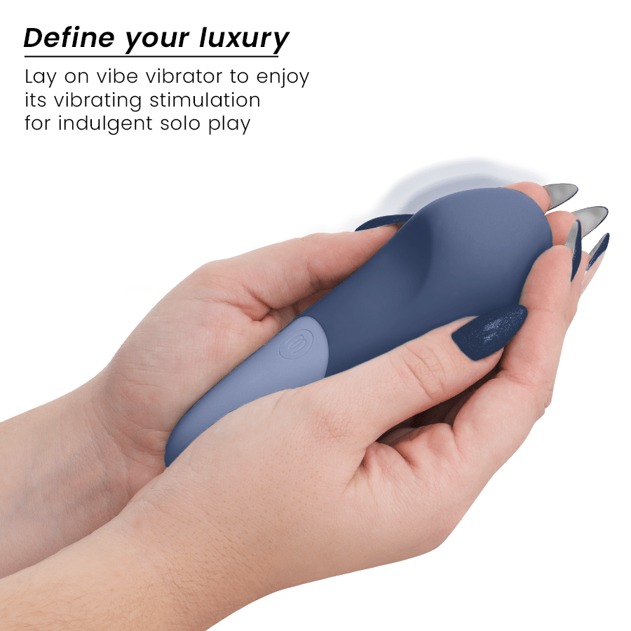 WOMANIZER - VIBE VIBRADOR LAY-ON SILENCIOSO AZUL OSCURO - OMerotics