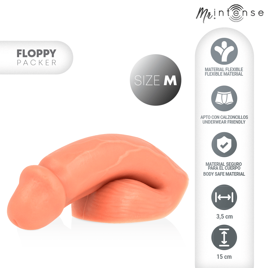 MR INTENSE - FLOPPY TALLA M PACKER REALÍSTICO - OMerotics