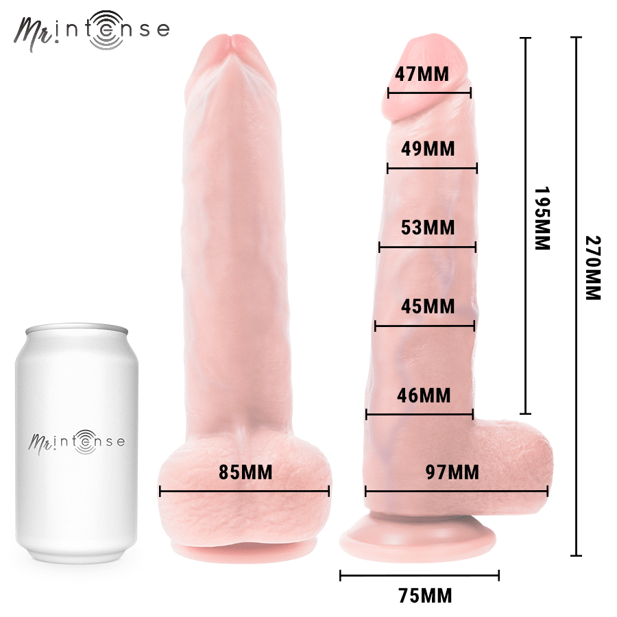 MR INTENSE - NEESON DILDO 27 CM -Ø- 5.6 CM - OMerotics