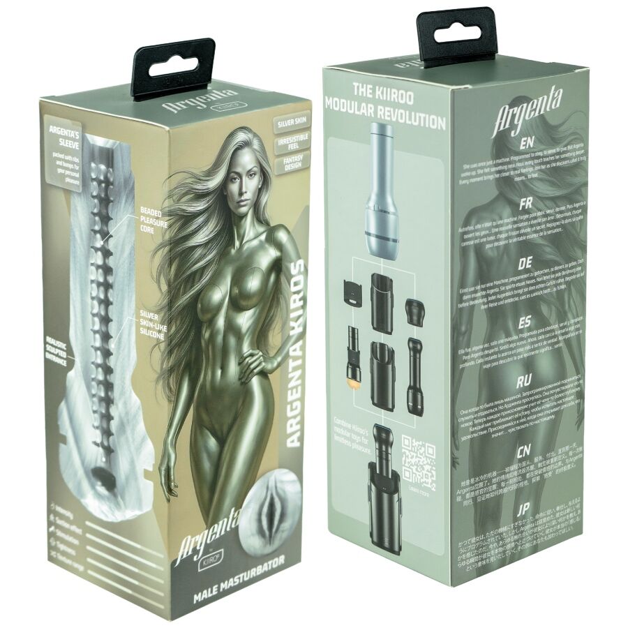 KIIROO - FEEL ARGENTA KIROS MASTURBADOR STARS COLLECTION - OMerotics
