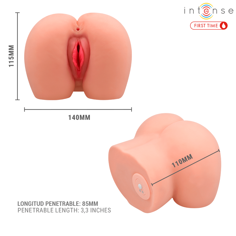 INTENSE FIRST TIME - ARIANA VAGINA VIBRADORA VIRGEN CON HIMEN Y SANGRADO - OMerotics