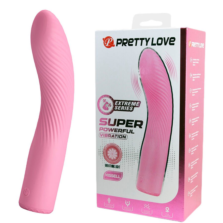 PRETTY LOVE - KISELL VIBRADOR PUNTO G ROSA - OMerotics