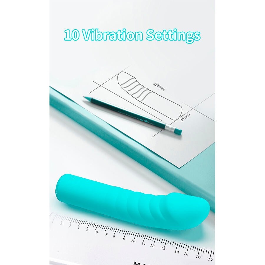 PRETTY LOVE - RYLAN VIBRADOR PUNTO G AZUL - OMerotics