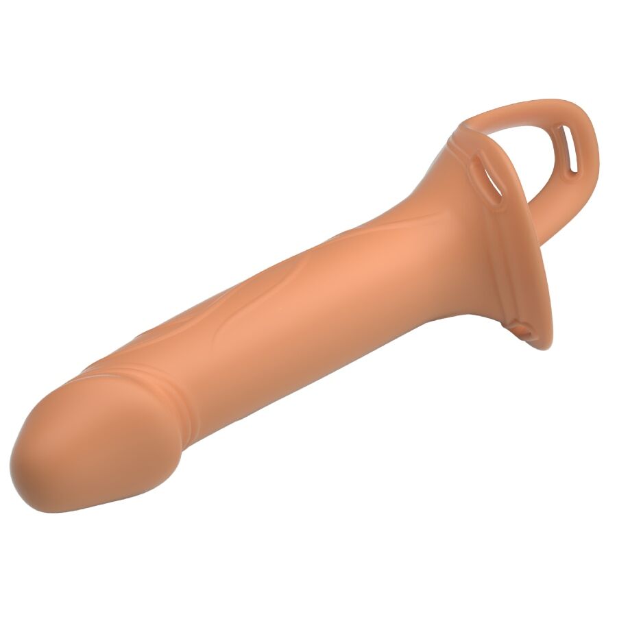 PRETTY LOVE - LANDON STRAP-ON CON VIBRACIÓN CLARO - OMerotics