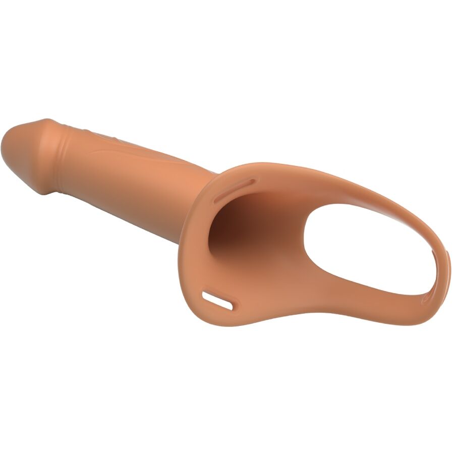 PRETTY LOVE - LANDON STRAP-ON CON VIBRACIÓN CLARO - OMerotics