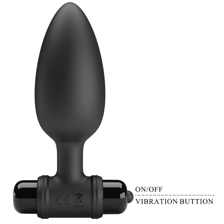 MR PLAY - PLUG ANAL SUPER POWER CON VIBRACIÓN - OMerotics