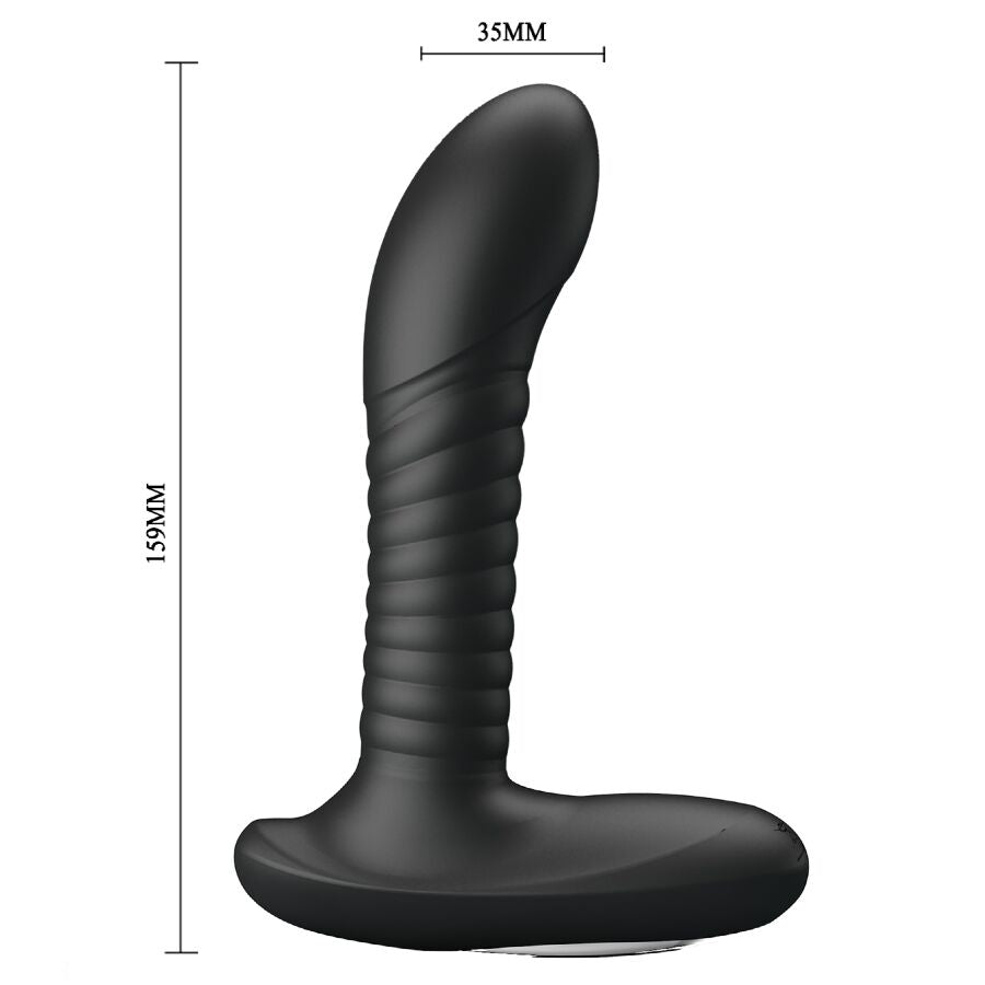 MR PLAY - MASAJEADOR PROSTÁTICO CON ROTACIÓN Y VIBRACIÓN - OMerotics