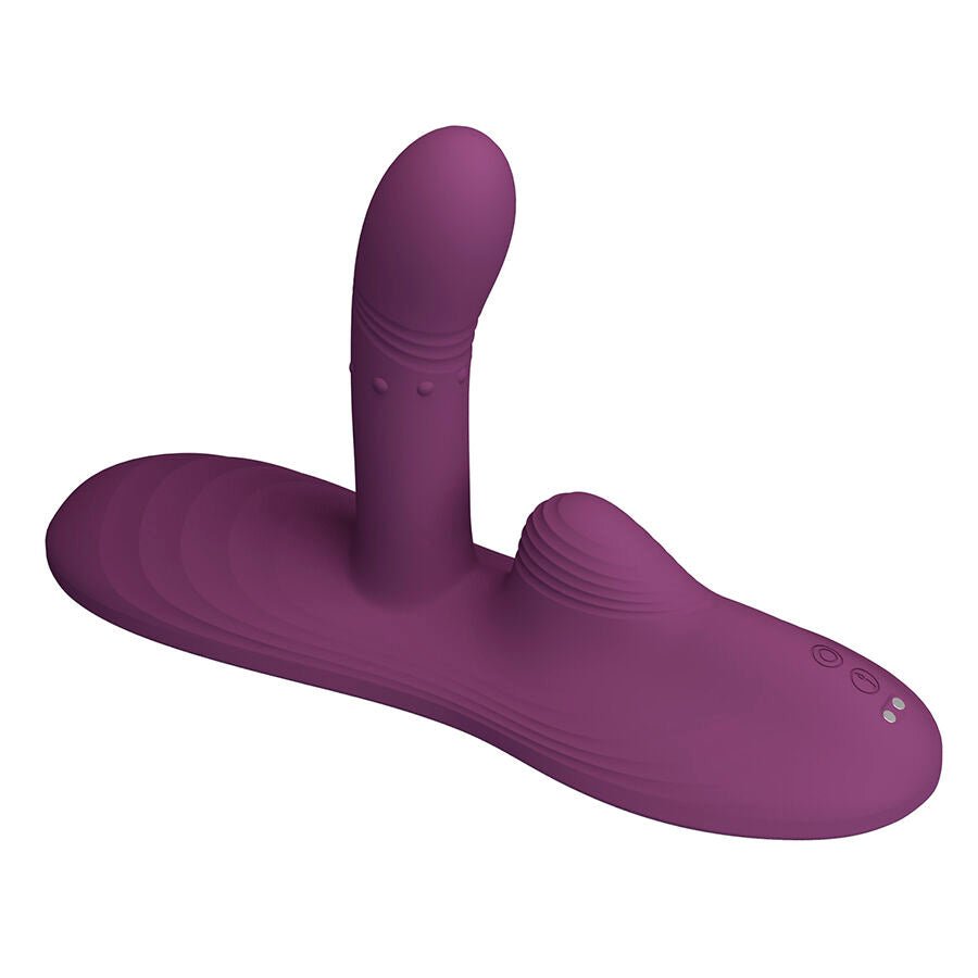 PRETTY LOVE - LUKA SIT-DOWN VIBRADOR CON EFECTO CALOR Y CONTROL REMOTO - OMerotics