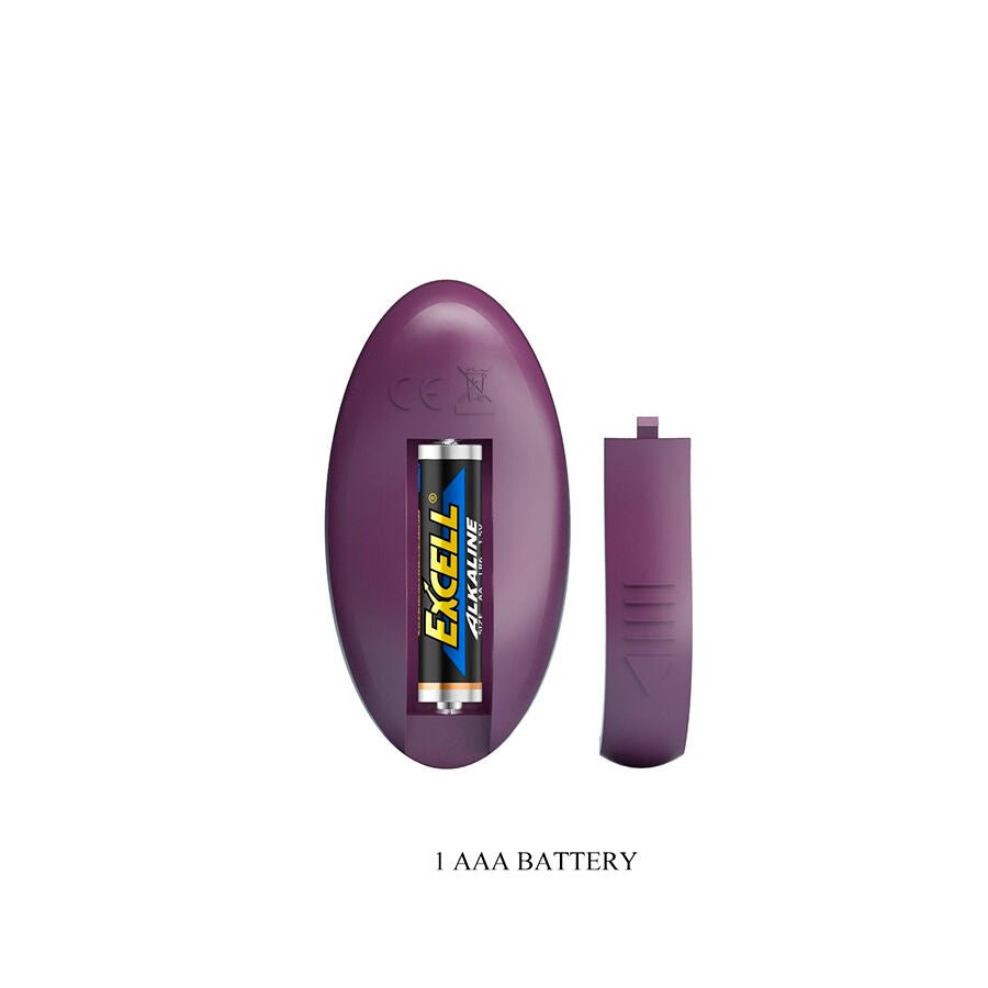 PRETTY LOVE - LUKA SIT-DOWN VIBRADOR CON EFECTO CALOR Y CONTROL REMOTO - OMerotics
