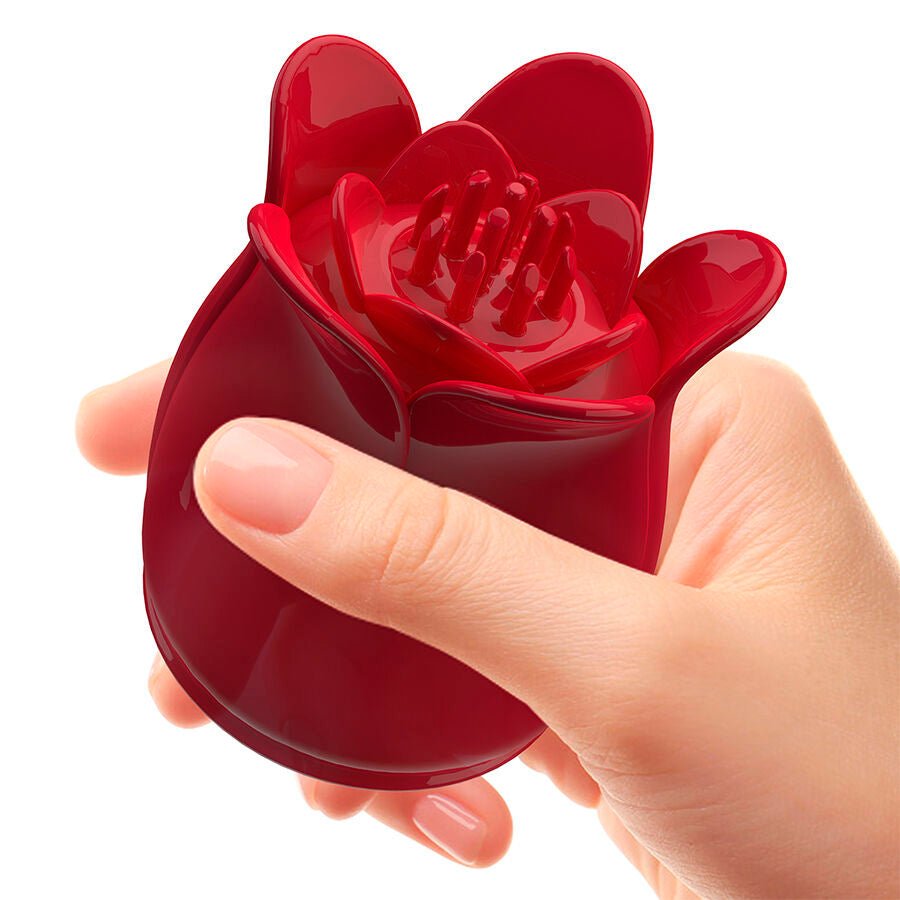 PRETTY LOVE - SECRET GARDEN CABEZAL MASAJEADOR ROSA - OMerotics