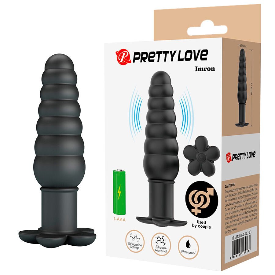 PRETTY LOVE - IMRON PLUG ANAL CON VIBRACIÓN - OMerotics