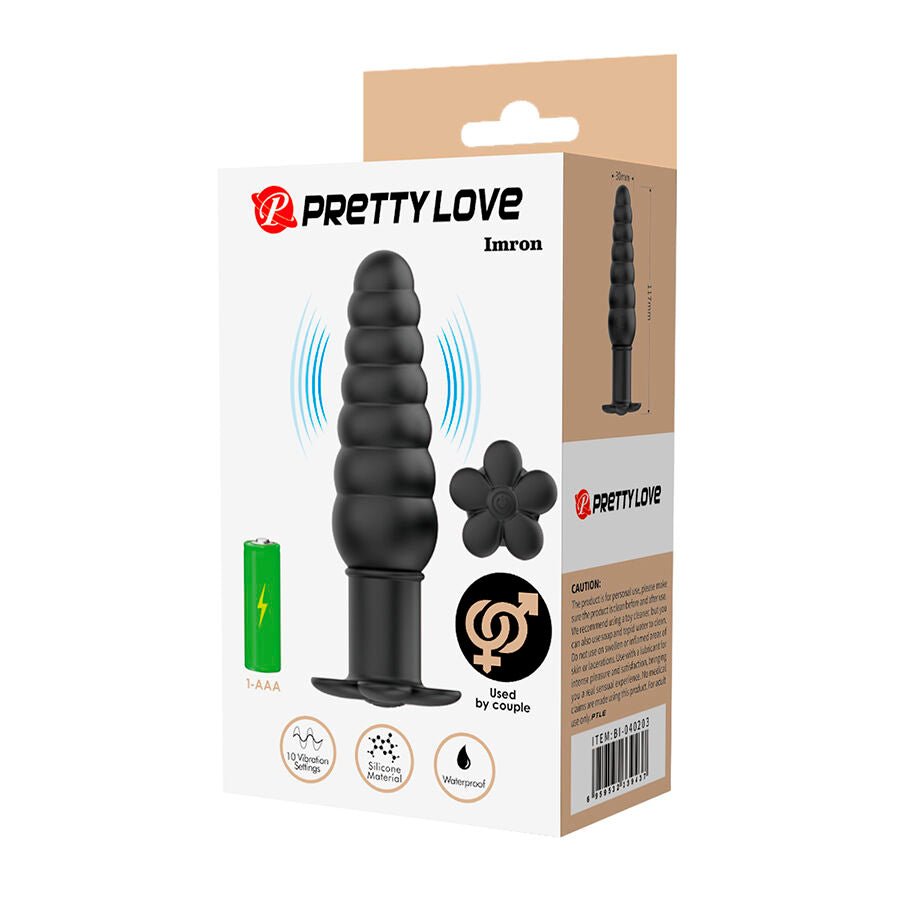 PRETTY LOVE - IMRON PLUG ANAL CON VIBRACIÓN - OMerotics
