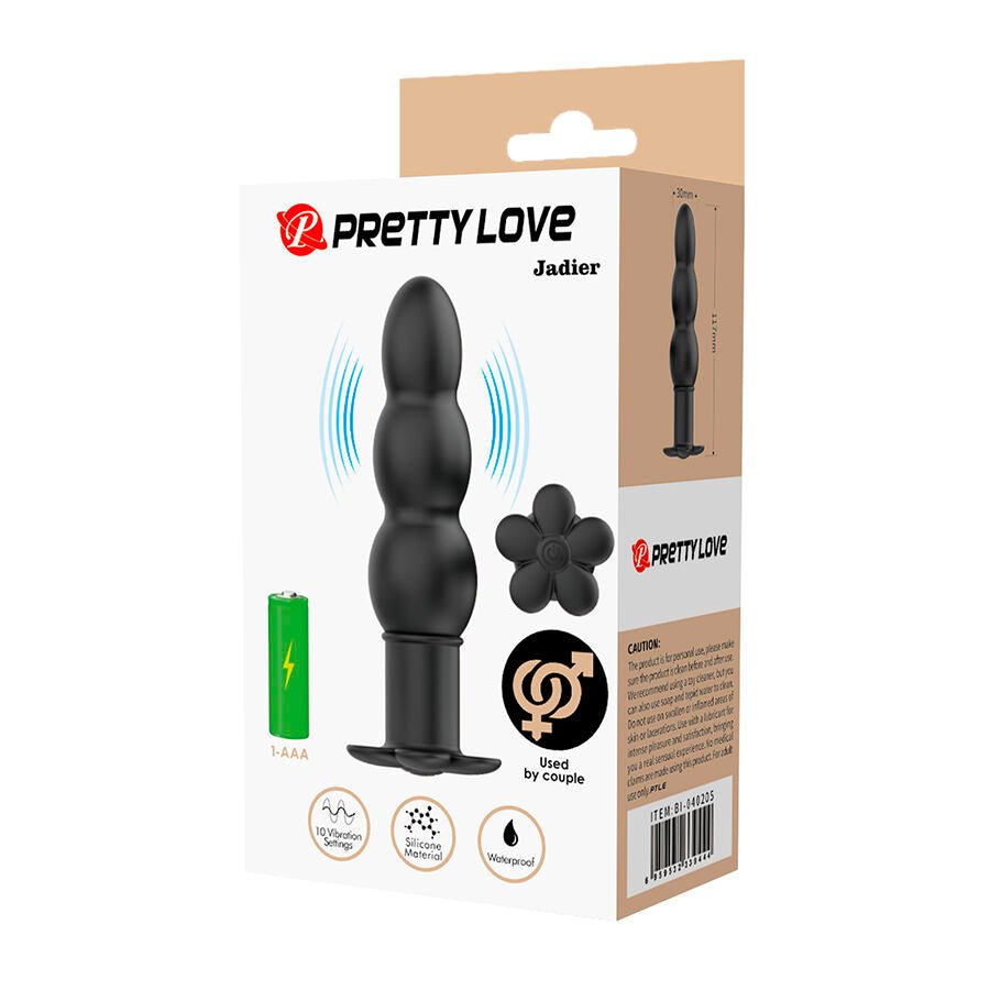 PRETTY LOVE - JADIER PLUG ANAL CON VIBRACIÓN - OMerotics