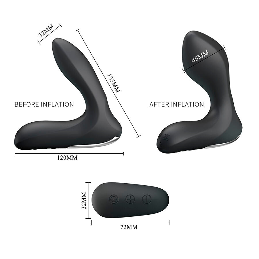 MR PLAY - MASAJEADOR DE PRÓSTATA CON VIBRACIÓN CONTROL REMOTO - OMerotics