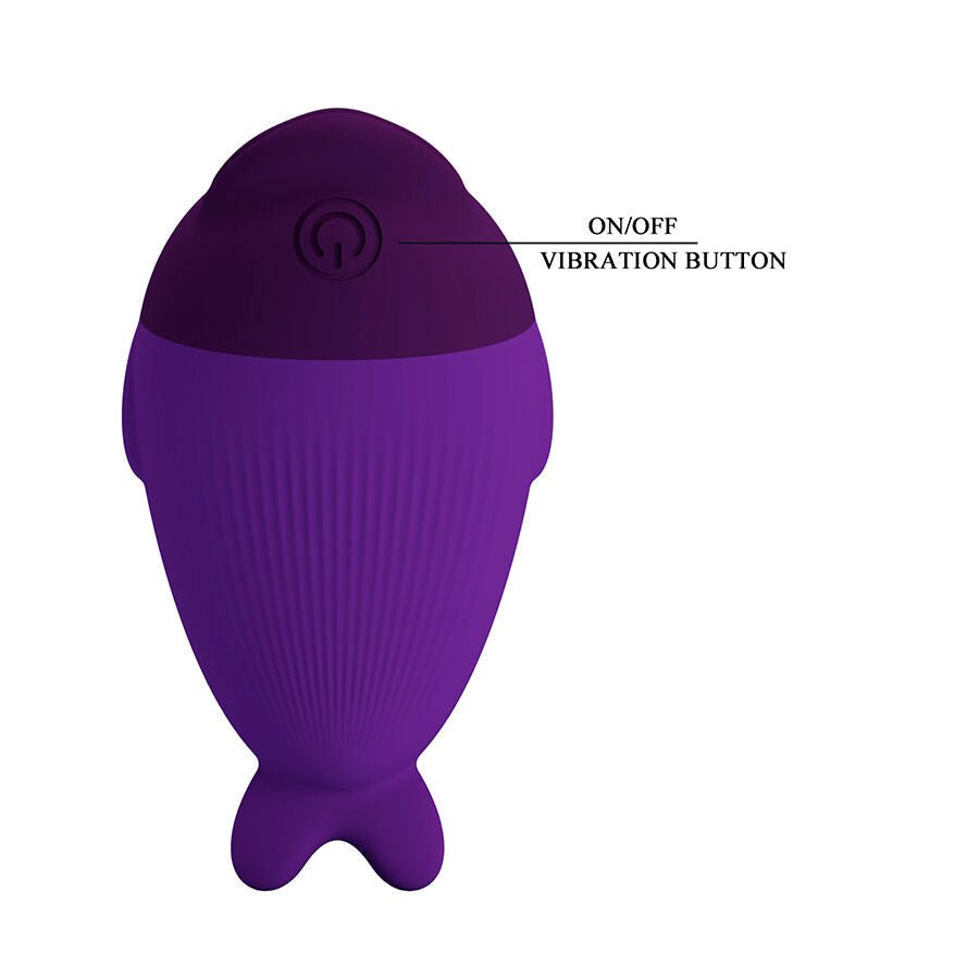 PRETTY LOVE - DOLPHIN MINI VIBRADOR CON SUJECIÓN - OMerotics