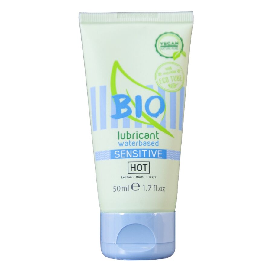 HOT - BIO LUBRICANT LUBRICANTE BIO BASE AGUA SENSIBLE 50 ML - OMerotics