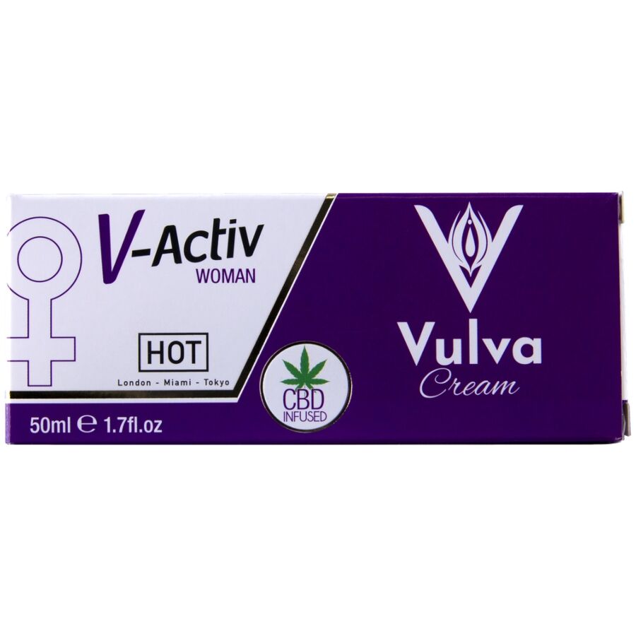 HOT - CREMA PARA VULVA CON CBD 50 ML - OMerotics