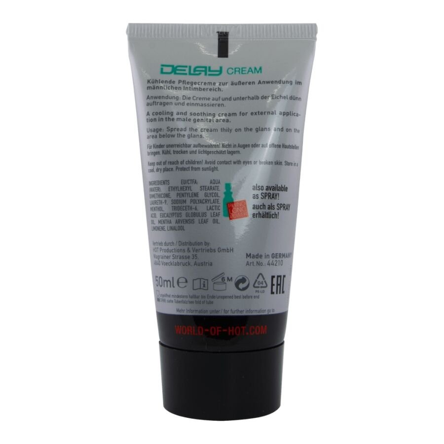 HOT - CREMA RETARDANTE 50 ML - OMerotics