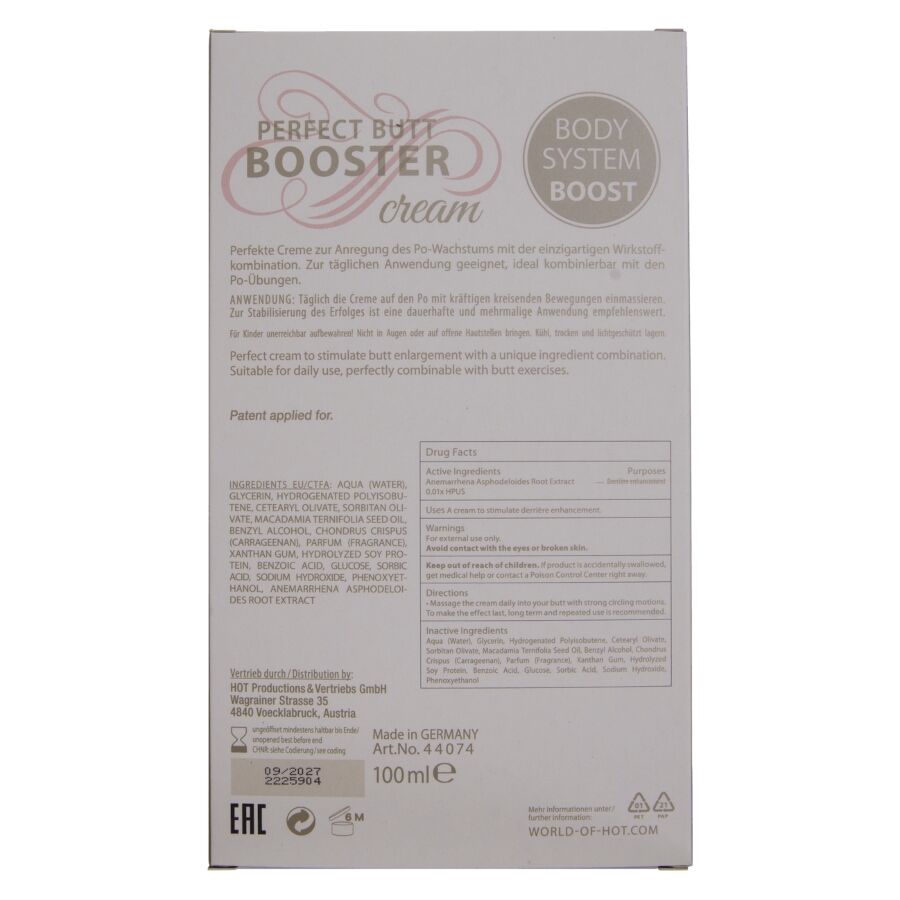 HOT - CREMA XXL BOOTY BOOSTER 100 ML - OMerotics