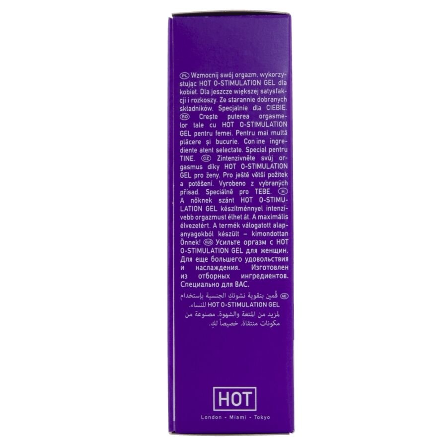 HOT - GEL O-STIMULATION PARA MUJER 15 ML - OMerotics