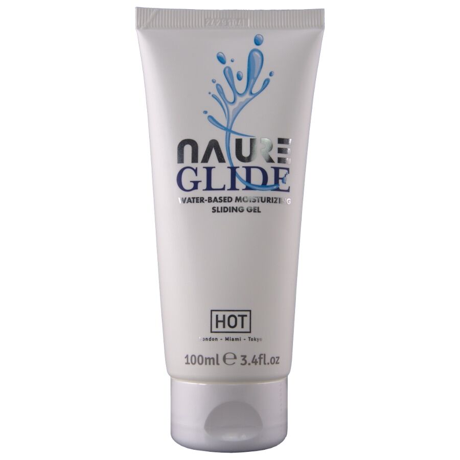 HOT - NATURE GLIDE LUBRICANTE BASE AGUA 100 ML - OMerotics