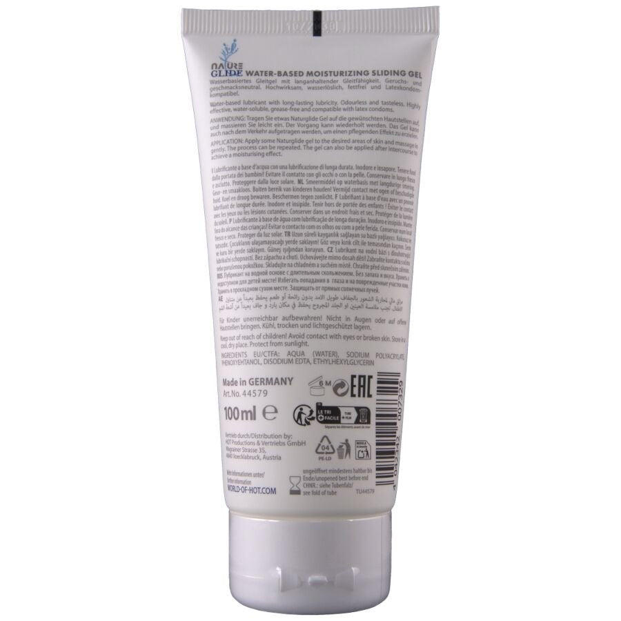 HOT - NATURE GLIDE LUBRICANTE BASE AGUA 100 ML - OMerotics