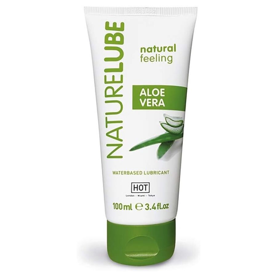 HOT - NATURE LUBE LUBRICANTE BASE AGUA ALOE VERA 100 ML - OMerotics