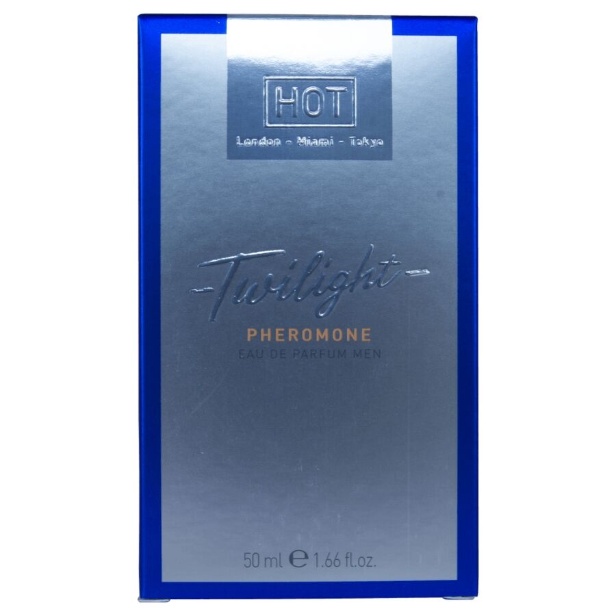 HOT - TWILIGHT PERFUME CON FEROMONAS HOMBRE 50 ML - OMerotics