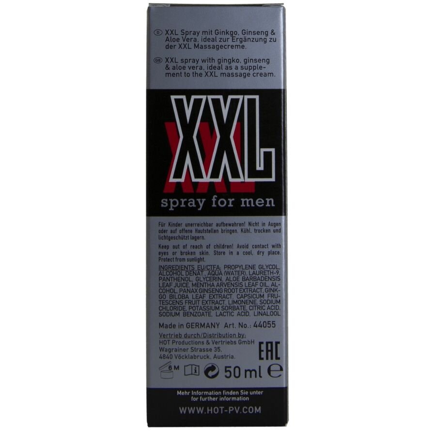 HOT - SPRAY XXL PARA HOMBRE 50 ML - OMerotics