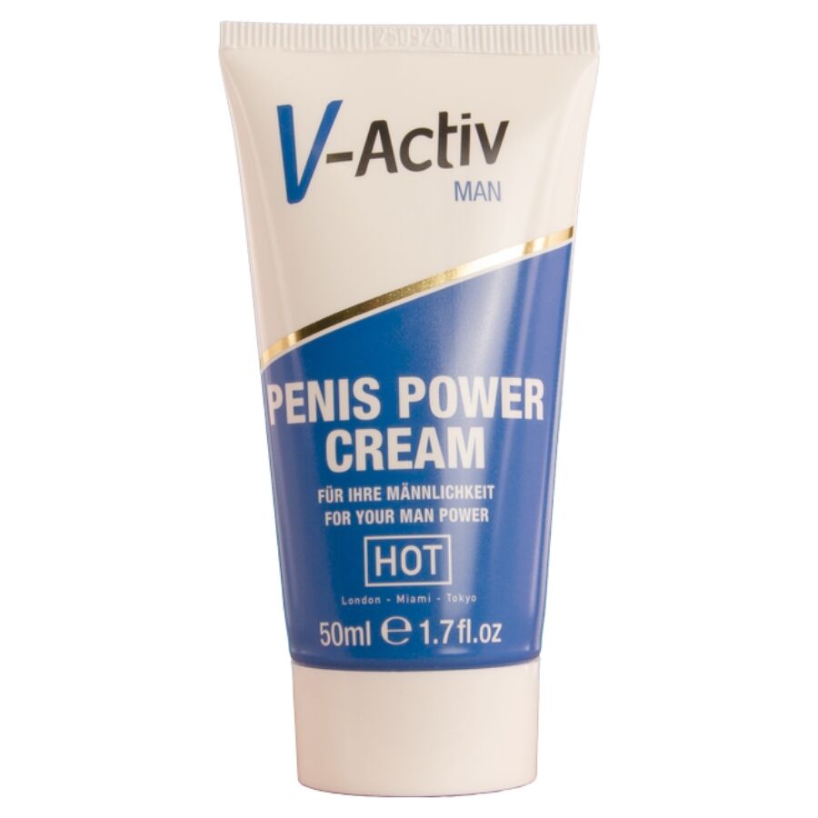 HOT - V-ACTIV PENIS POWER CREMA PARA HOMBRE 50 ML - OMerotics