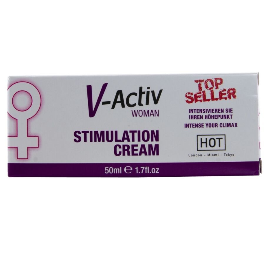 HOT - V-ACTIV CREMA ESTIMULANTE PARA MUJER 50 ML - OMerotics