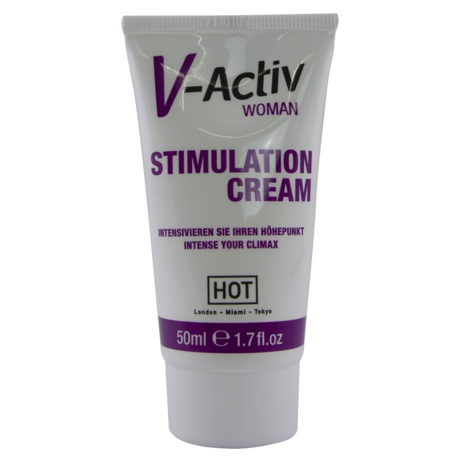 HOT - V-ACTIV CREMA ESTIMULANTE PARA MUJER 50 ML - OMerotics