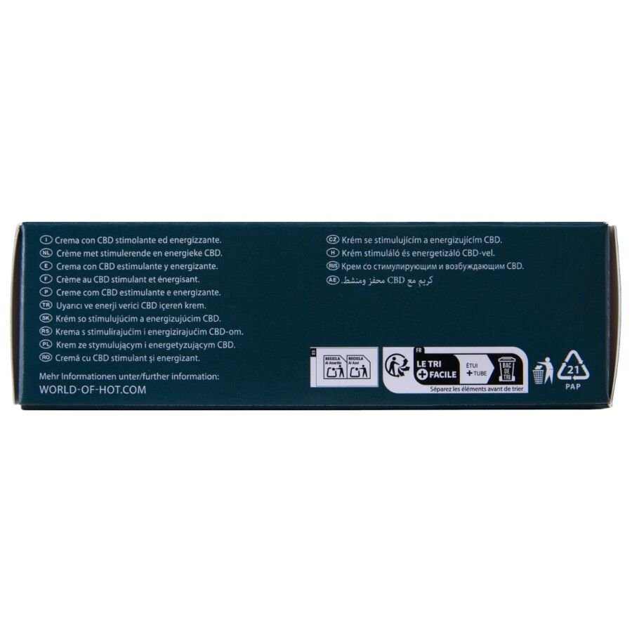 HOT - CREMA DE MASTURBACIÓN CON CBD - UNISEX 100 ML - OMerotics