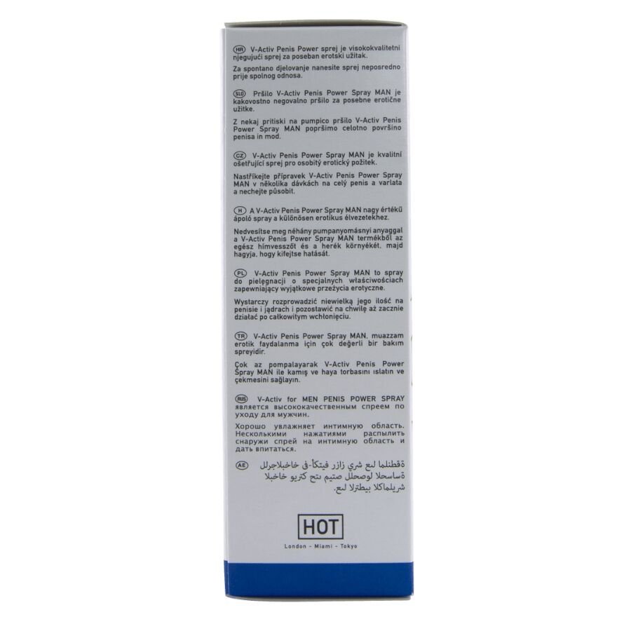 HOT - V-ACTIV PENIS POWER SPRAY PARA HOMBRE 50 ML - OMerotics