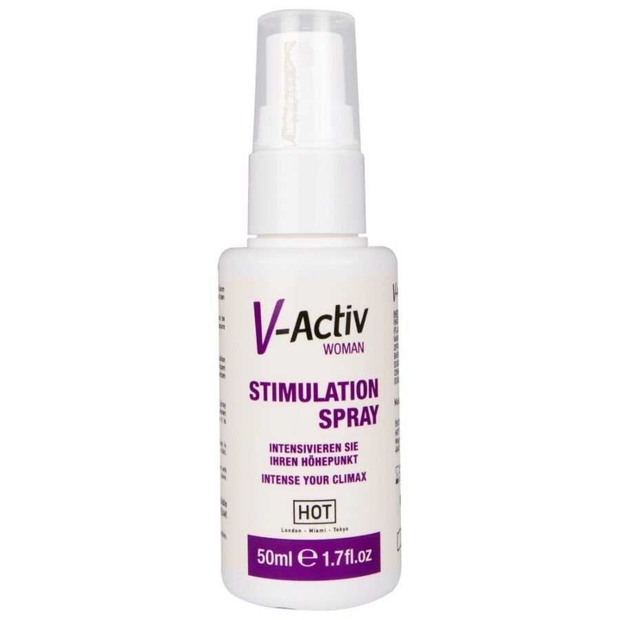 HOT - V-ACTIV SPRAY ESTIMULANTE PARA MUJER 50 ML - OMerotics