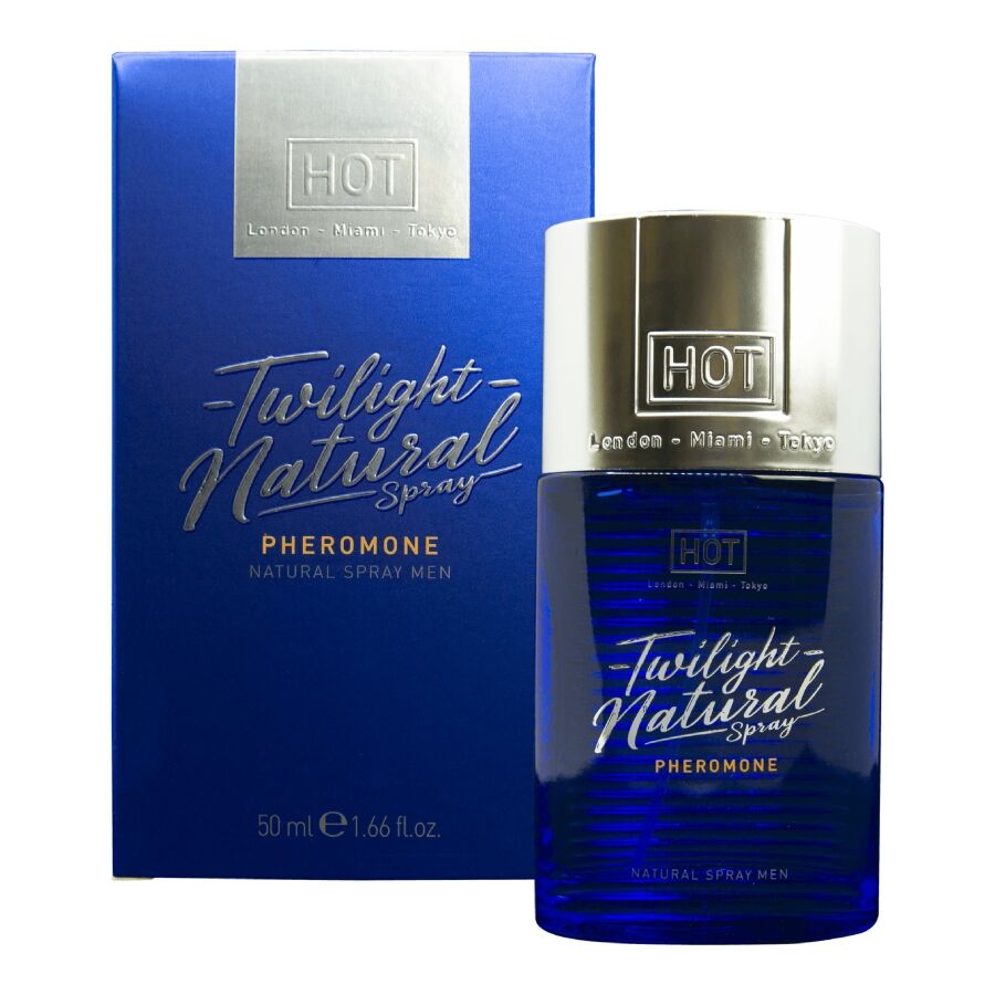 HOT - TWILIGHT SPRAY NATURAL CON FEROMONAS HOMBRE 50 ML - OMerotics