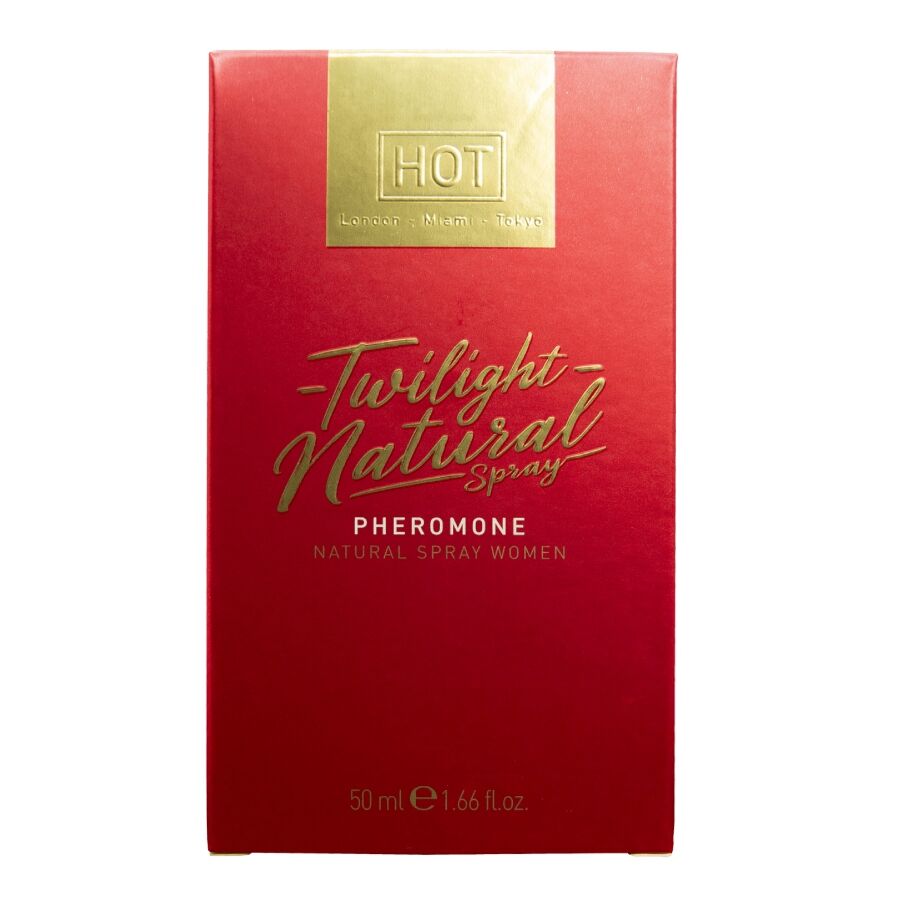 HOT - TWILIGHT NATURAL CON FEROMONAS MUJER 50 ML - OMerotics