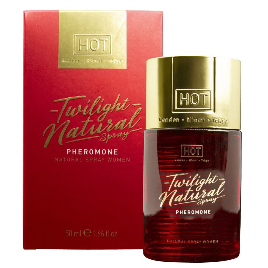 HOT - TWILIGHT NATURAL CON FEROMONAS MUJER 50 ML - OMerotics