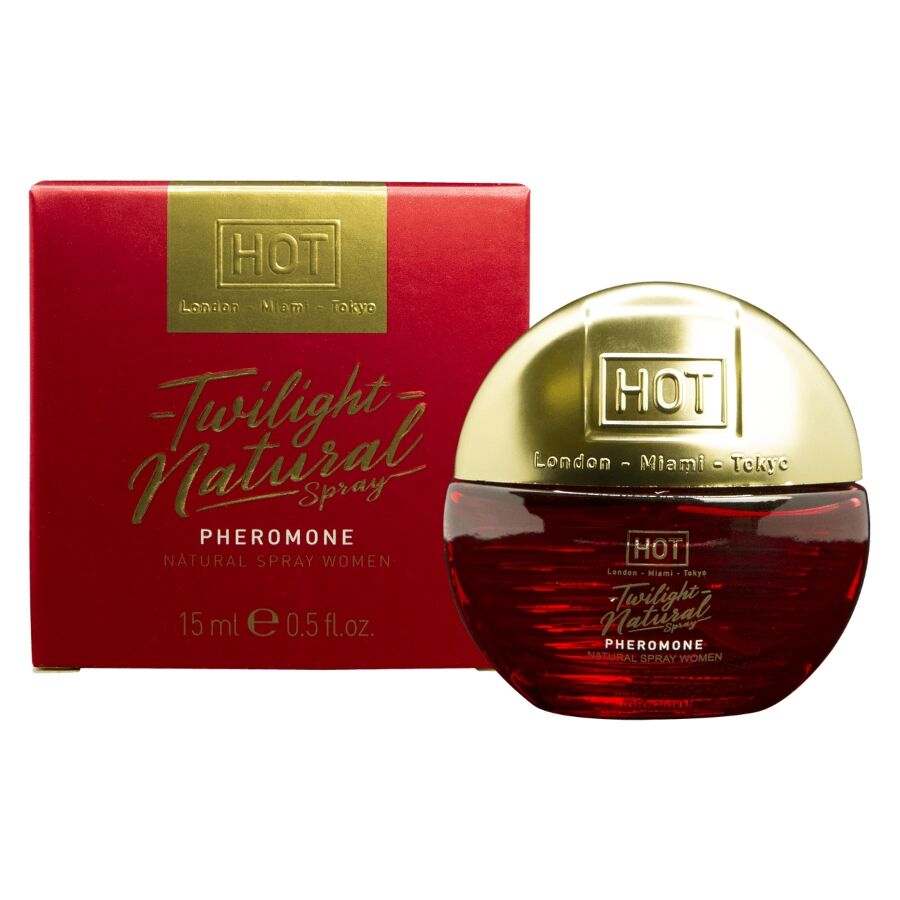 HOT - TWILIGHT NATURAL CON FEROMONAS MUJER 15 ML - OMerotics