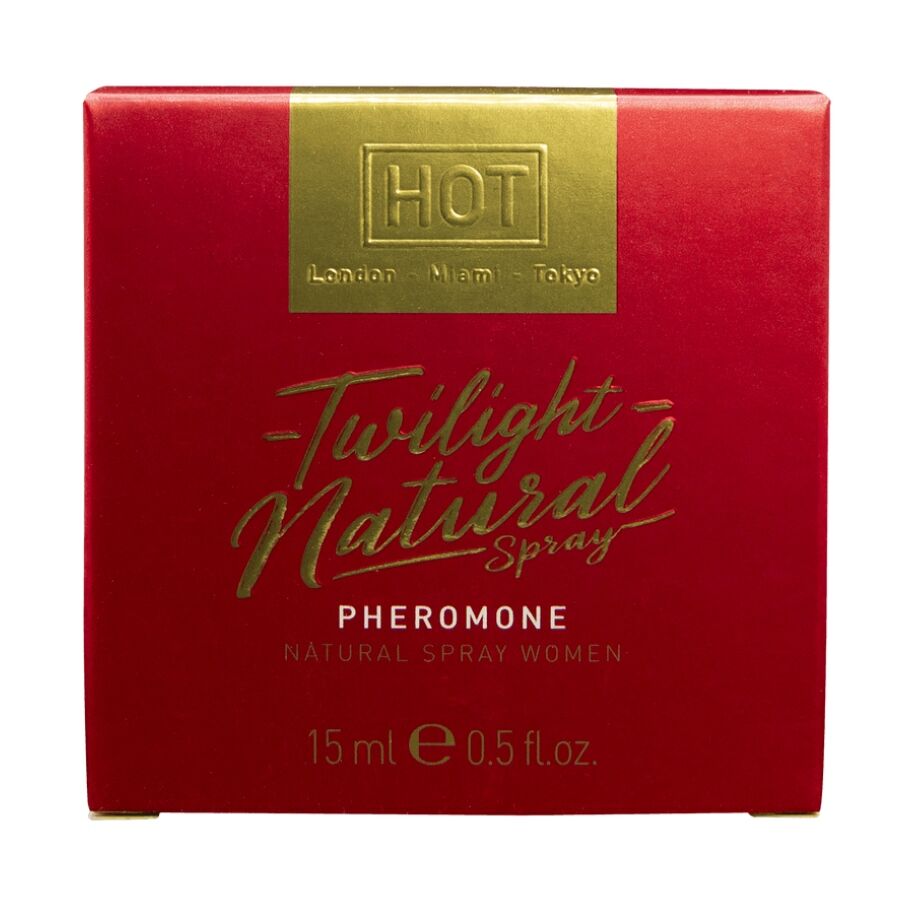 HOT - TWILIGHT NATURAL CON FEROMONAS MUJER 15 ML - OMerotics
