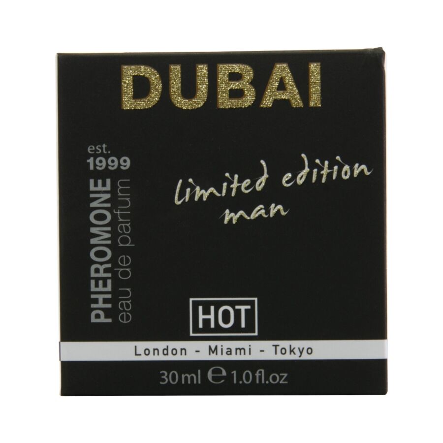 HOT - PHEROMONE PERFUME DUBAI EDICIÓN LIMITADA HOMBRE 30 ML - OMerotics
