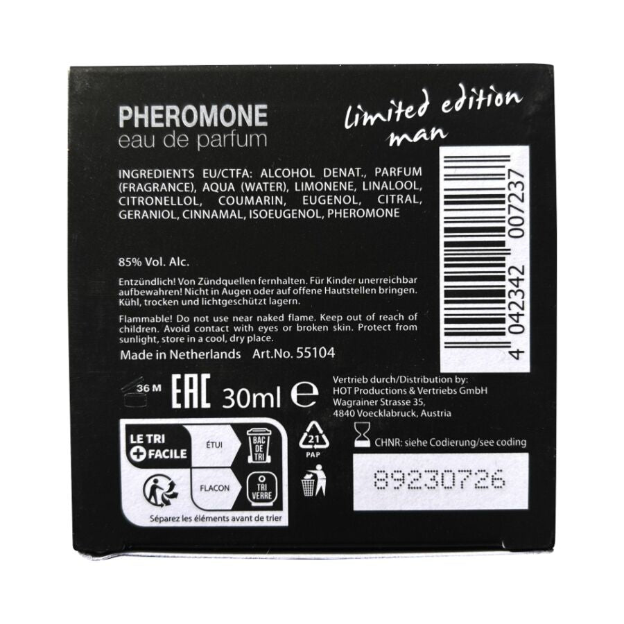 HOT - PHEROMONE PERFUME DUBAI EDICIÓN LIMITADA HOMBRE 30 ML - OMerotics