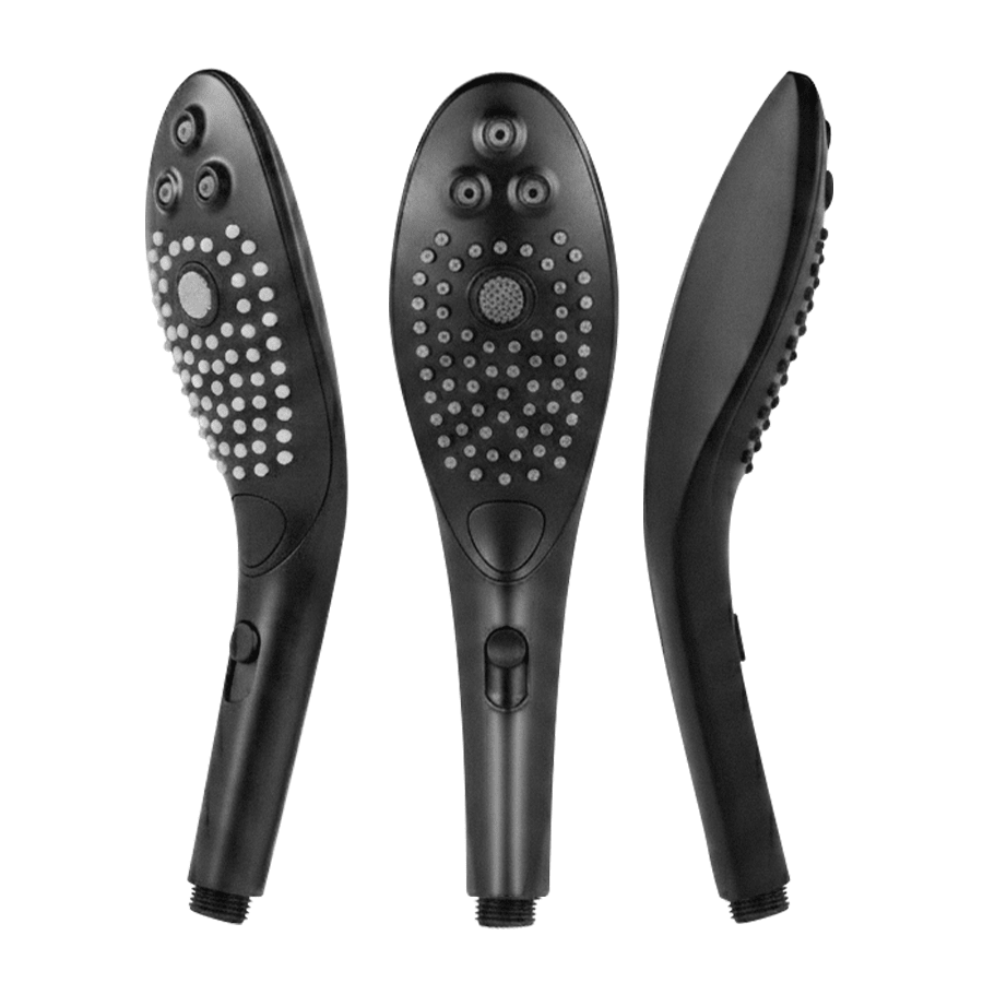 WOMANIZER - WAVE CABEZAL DE DUCHA ESTIMULADOR DE CLITORÍS NEGRO - OMerotics