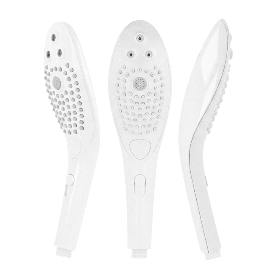 WOMANIZER - WAVE CABEZAL DE DUCHA ESTIMULADOR DE CLITORÍS BLANCO - OMerotics