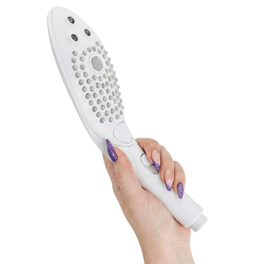 WOMANIZER - WAVE CABEZAL DE DUCHA ESTIMULADOR DE CLITORÍS BLANCO - OMerotics