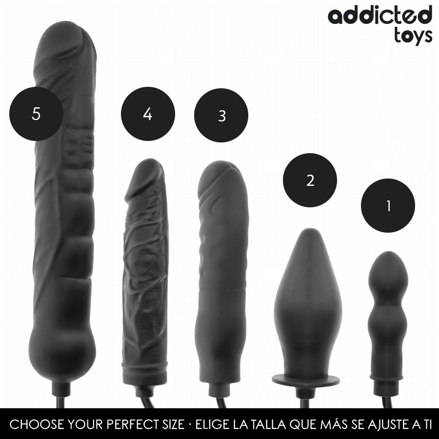 ADDICTED TOYS - PLUG ANAL INFLABLE MODELO 2 - OMerotics
