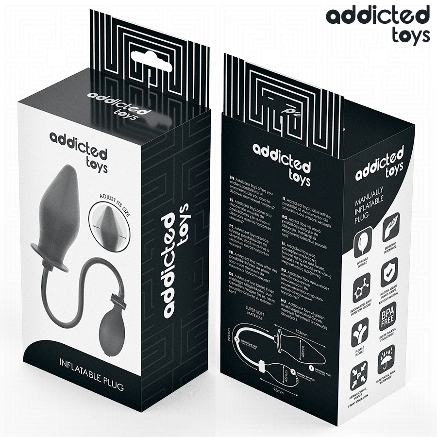 ADDICTED TOYS - PLUG ANAL INFLABLE MODELO 2 - OMerotics